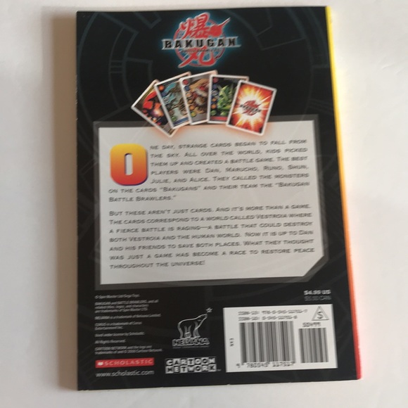 6 Bakugan Battle Brawler Scholastic Chapter Books Beginner Reader - Picture 9 of 14